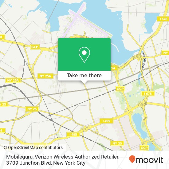 Mobileguru, Verizon Wireless Authorized Retailer, 3709 Junction Blvd map
