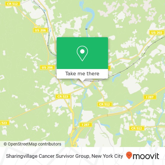 Sharingvillage Cancer Survivor Group map