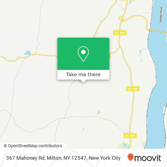 367 Mahoney Rd, Milton, NY 12547 map