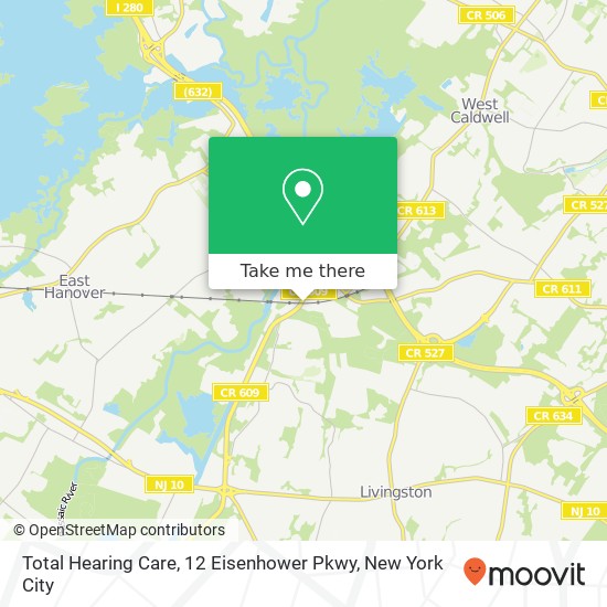 Total Hearing Care, 12 Eisenhower Pkwy map