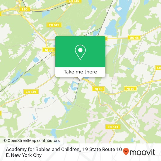 Academy for Babies and Children,, 19 State Route 10 E map