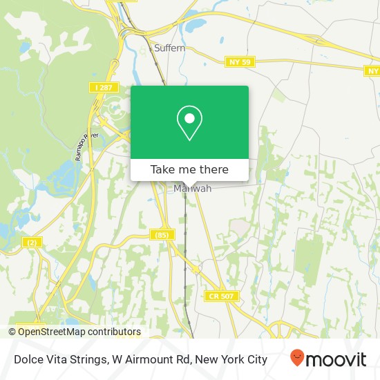 Mapa de Dolce Vita Strings, W Airmount Rd