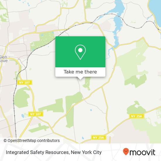 Integrated Safety Resources map