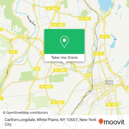 Carlton Longdale, White Plains, NY 10607 map