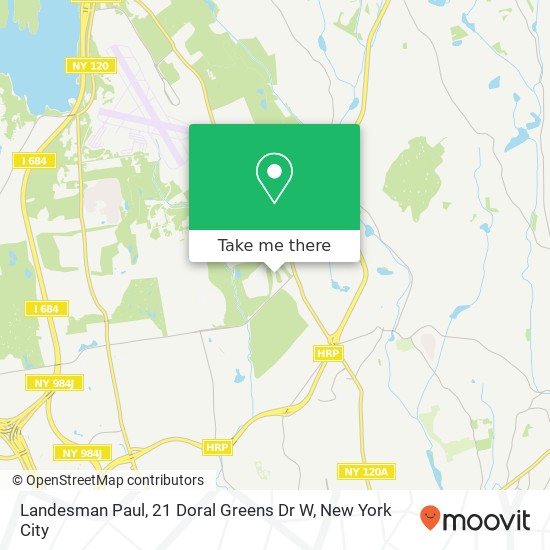 Mapa de Landesman Paul, 21 Doral Greens Dr W
