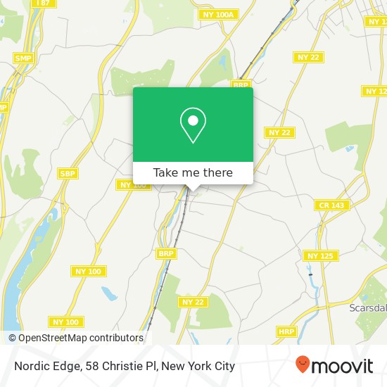 Mapa de Nordic Edge, 58 Christie Pl