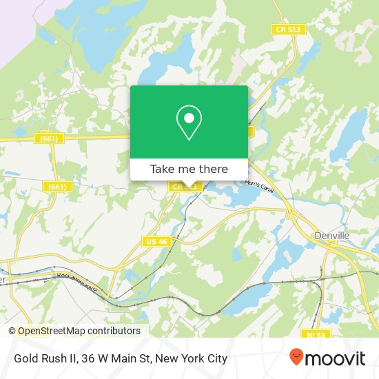Mapa de Gold Rush II, 36 W Main St