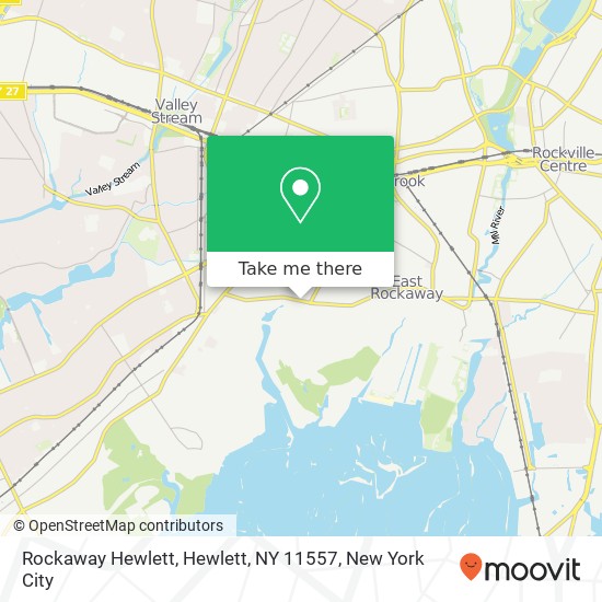 Rockaway Hewlett, Hewlett, NY 11557 map