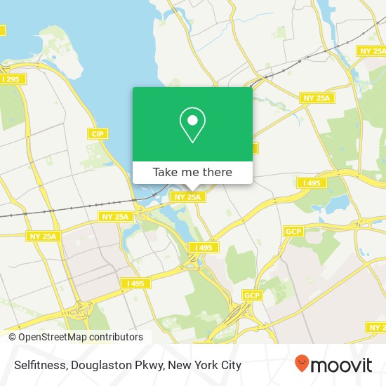 Selfitness, Douglaston Pkwy map