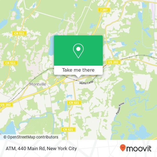 Mapa de ATM, 440 Main Rd