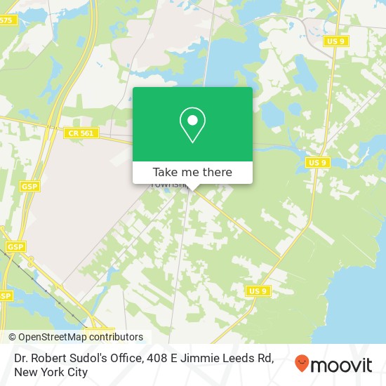 Dr. Robert Sudol's Office, 408 E Jimmie Leeds Rd map