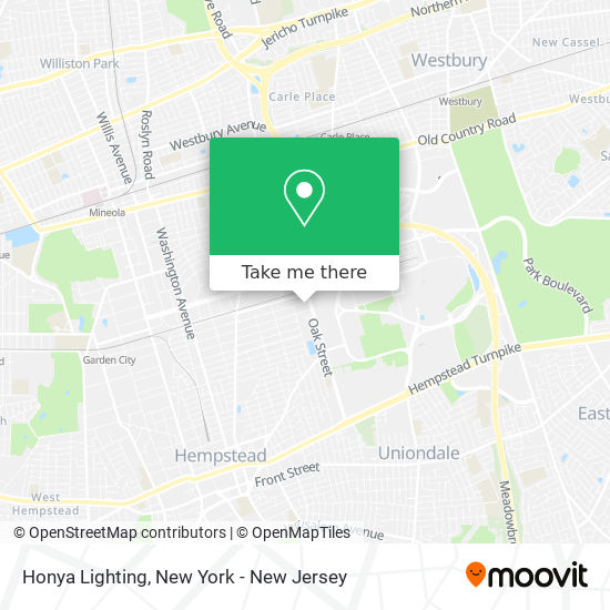 Mapa de Honya Lighting