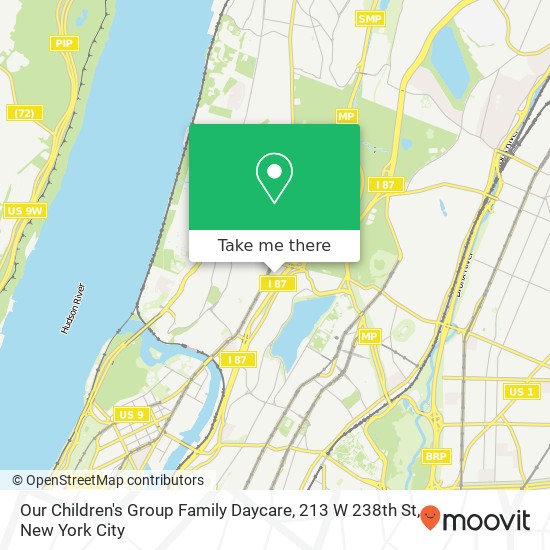 Our Children's Group Family Daycare, 213 W 238th St map