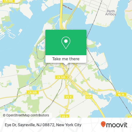 Eye Dr, Sayreville, NJ 08872 map