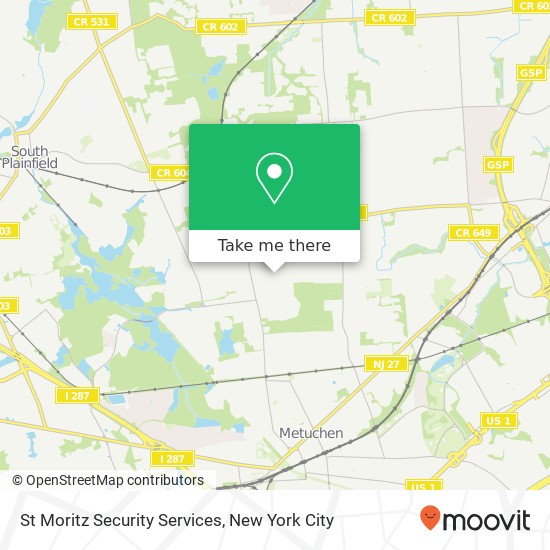 St Moritz Security Services map