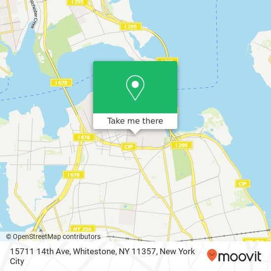 Mapa de 15711 14th Ave, Whitestone, NY 11357