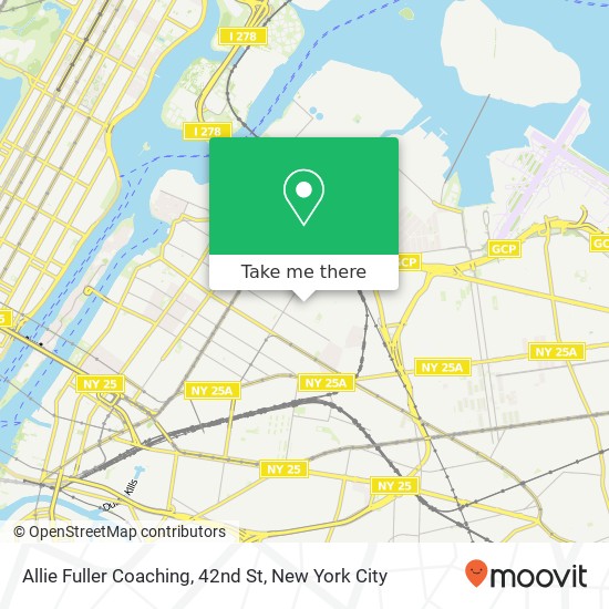 Mapa de Allie Fuller Coaching, 42nd St