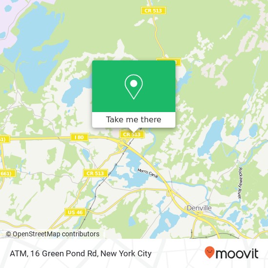 ATM, 16 Green Pond Rd map