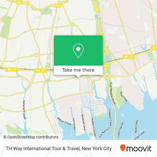 TH Way International Tour & Travel map