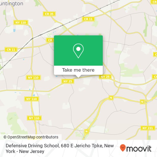 Defensive Driving School, 680 E Jericho Tpke map