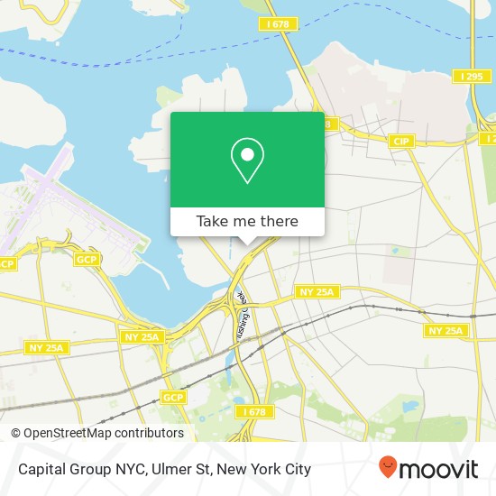 Capital Group NYC, Ulmer St map