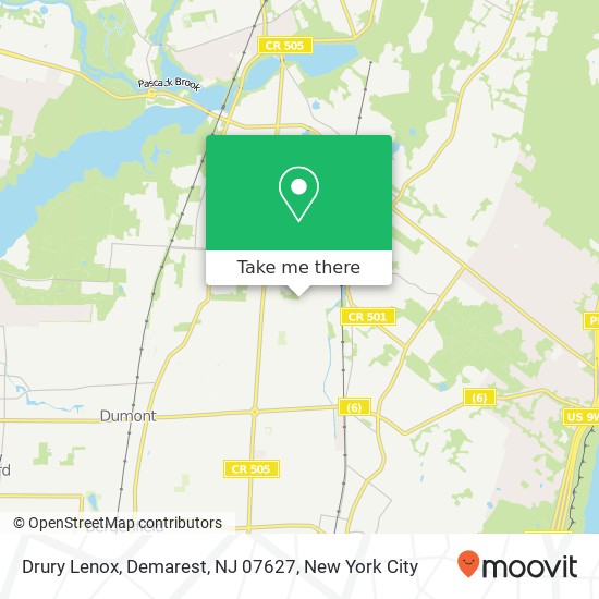 Drury Lenox, Demarest, NJ 07627 map