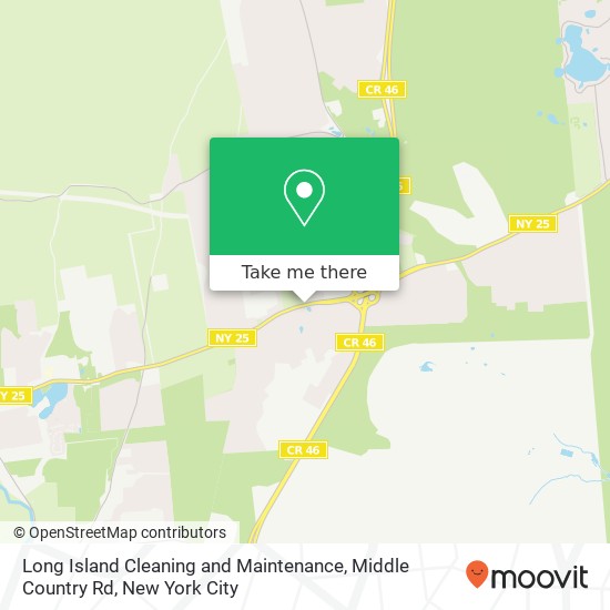 Mapa de Long Island Cleaning and Maintenance, Middle Country Rd