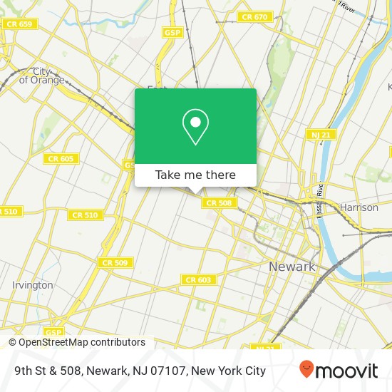 9th St & 508, Newark, NJ 07107 map