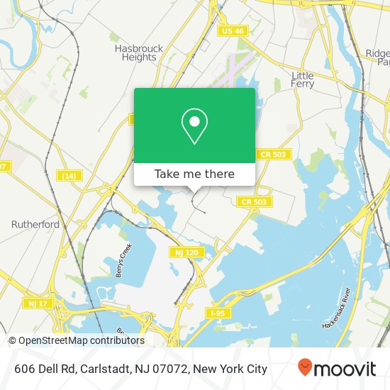 606 Dell Rd, Carlstadt, NJ 07072 map
