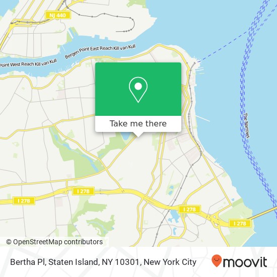 Bertha Pl, Staten Island, NY 10301 map