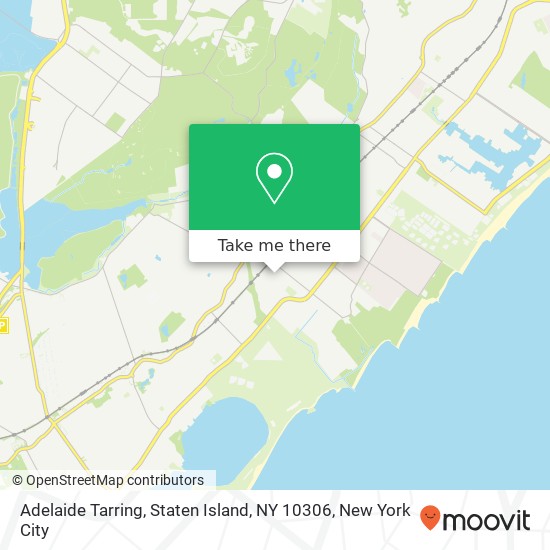 Mapa de Adelaide Tarring, Staten Island, NY 10306