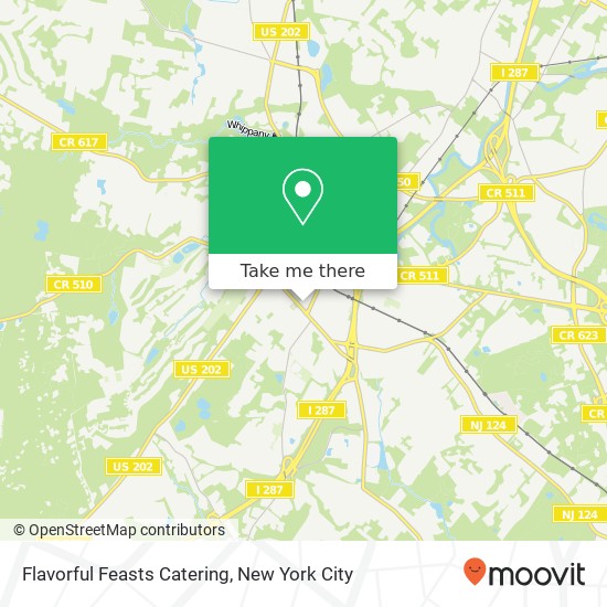 Mapa de Flavorful Feasts Catering