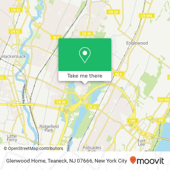 Glenwood Home, Teaneck, NJ 07666 map