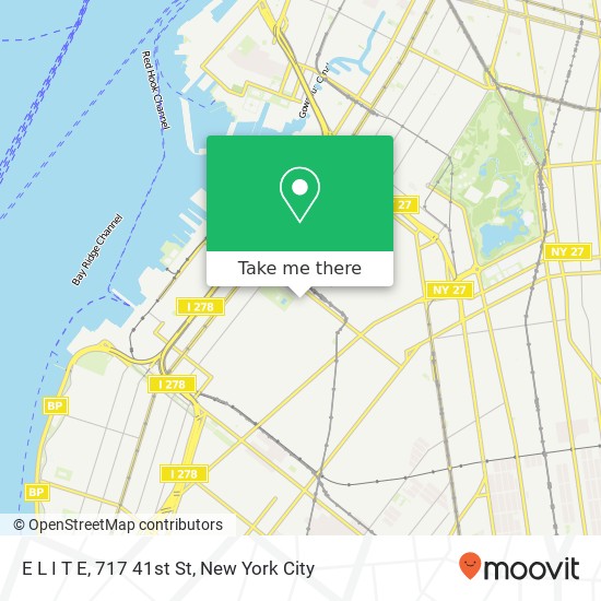 E L I T E, 717 41st St map