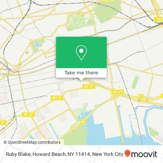 Ruby Blake, Howard Beach, NY 11414 map