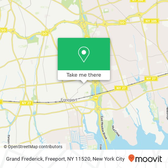 Grand Frederick, Freeport, NY 11520 map