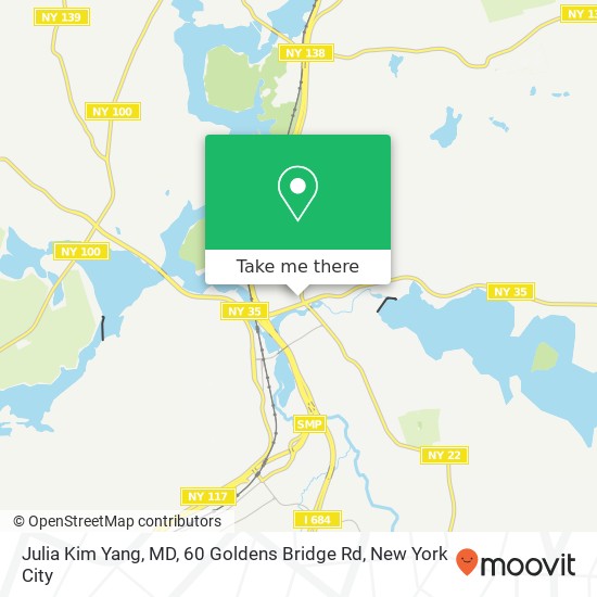 Julia Kim Yang, MD, 60 Goldens Bridge Rd map