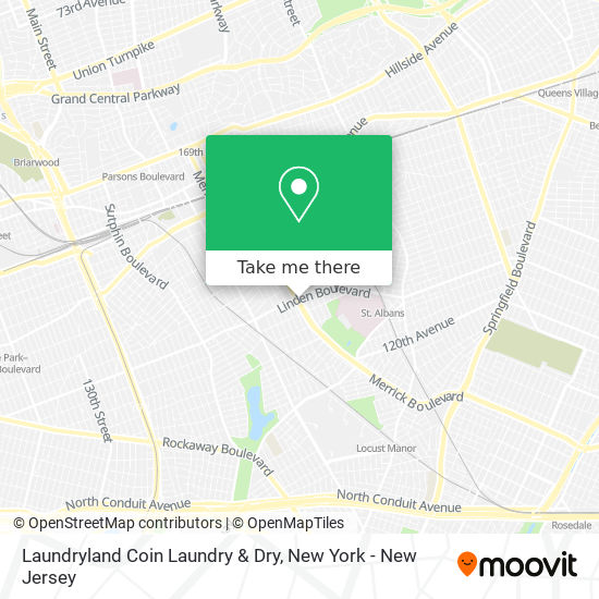 Mapa de Laundryland Coin Laundry & Dry