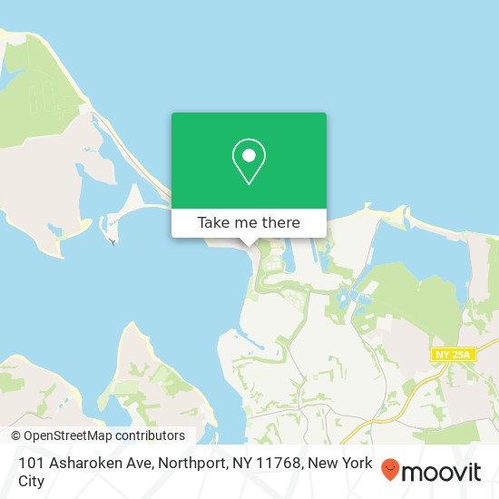 101 Asharoken Ave, Northport, NY 11768 map