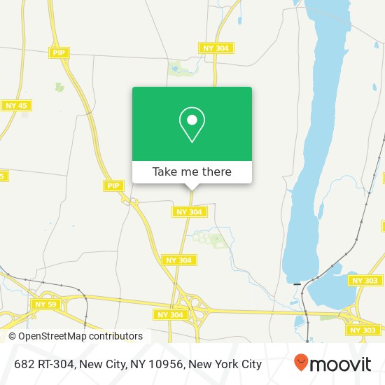 Mapa de 682 RT-304, New City, NY 10956