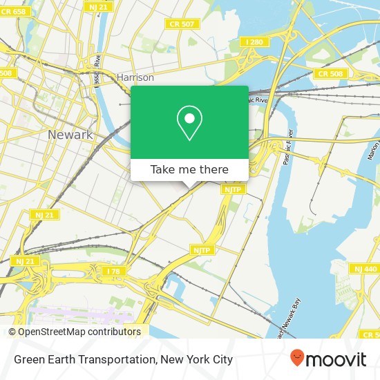 Mapa de Green Earth Transportation