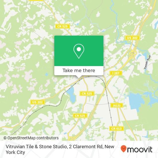 Mapa de Vitruvian Tile & Stone Studio, 2 Claremont Rd