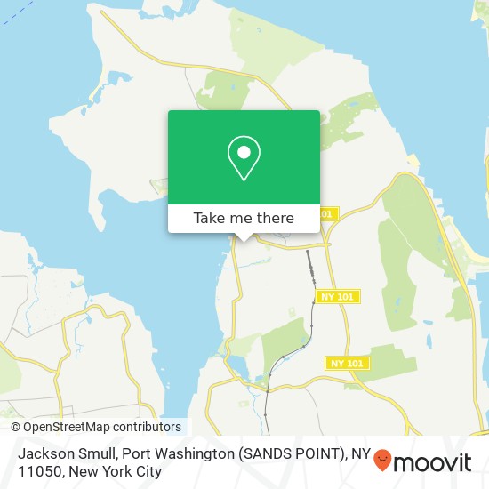 Jackson Smull, Port Washington (SANDS POINT), NY 11050 map