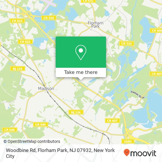 Woodbine Rd, Florham Park, NJ 07932 map