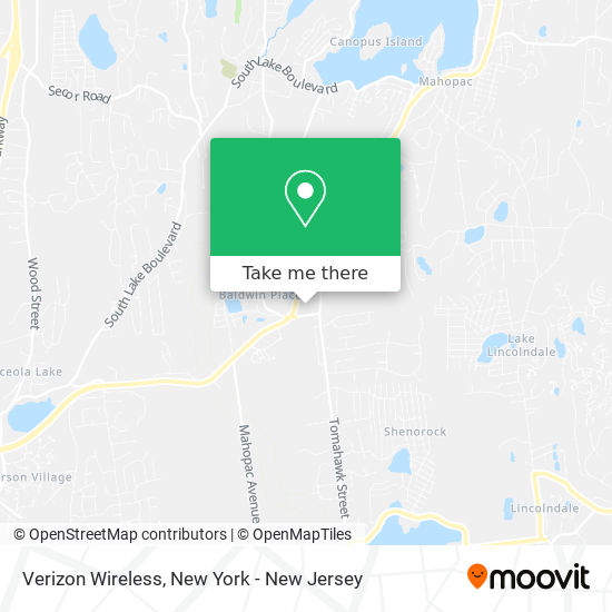 Verizon Wireless map