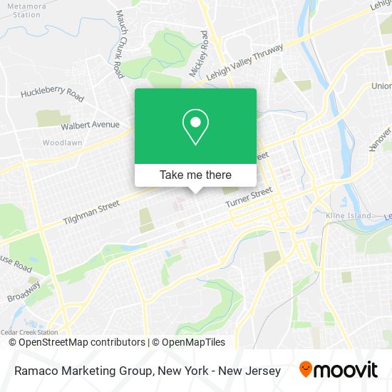 Mapa de Ramaco Marketing Group