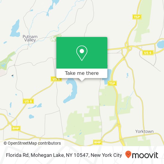 Mapa de Florida Rd, Mohegan Lake, NY 10547