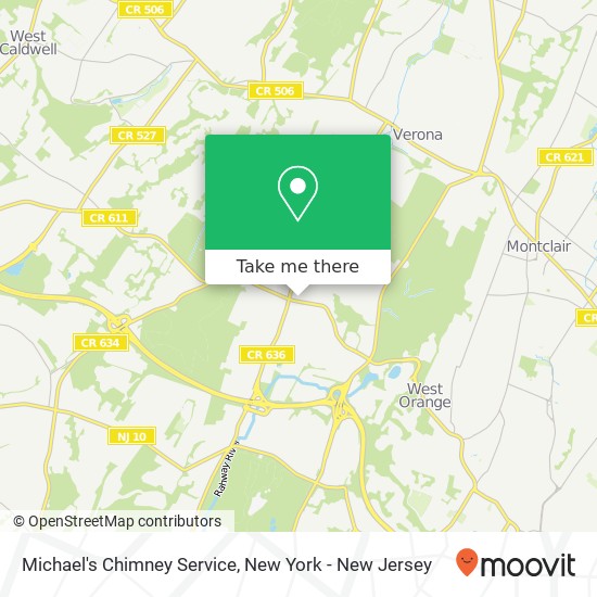 Michael's Chimney Service map