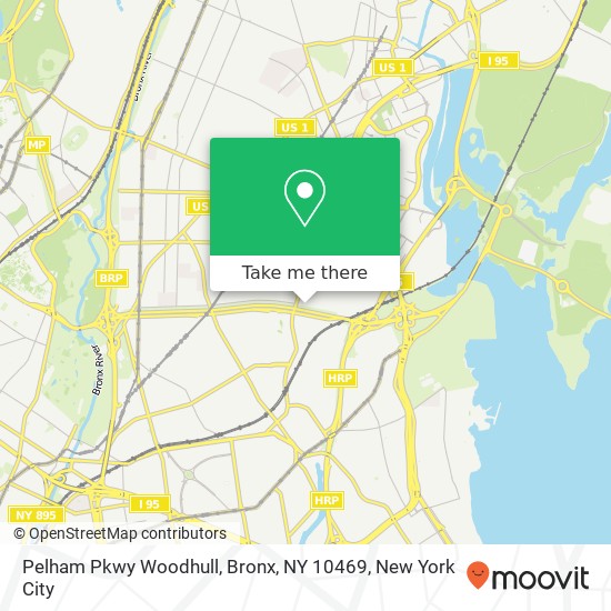 Pelham Pkwy Woodhull, Bronx, NY 10469 map