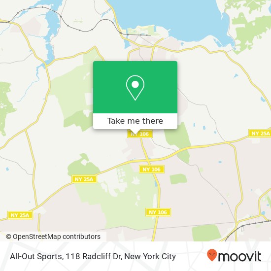 All-Out Sports, 118 Radcliff Dr map